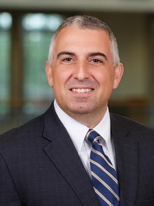 Portrait of Andre Calabretta, AVP for Development at John Carroll University