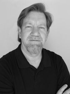Portrait of Dan Slentz, Blue Streaks Media Director at John Carroll University