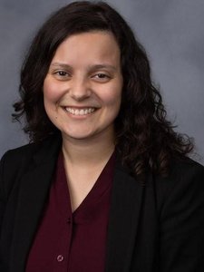 Portrait of Kristen Funk, Assistant Director for Student Wellness and Well-Being at John Carroll University