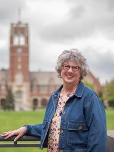 Portrait of Rhonda Booms, Administrative Assistant II at John Carroll University