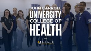 John Carroll College of Health Video Screen Thumb