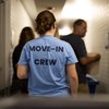 Move in Crew Shirt Dorm Hallway 1016
