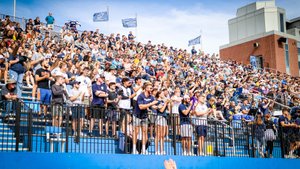 Students in Crowd at Football Game
