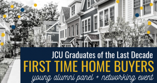 Alumni first time home buyers event banner
