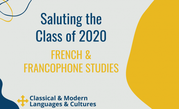Saluting the Class of 2020 French students