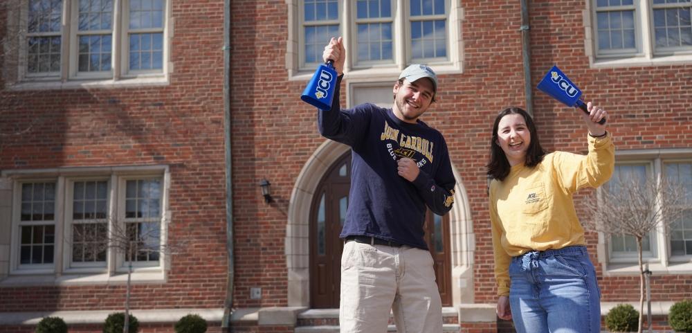 Admitted Students "Ring The Bell" When They Deposit at JCU