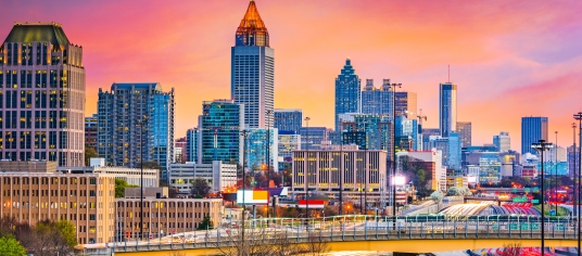 Skyline of Atlanta, GA